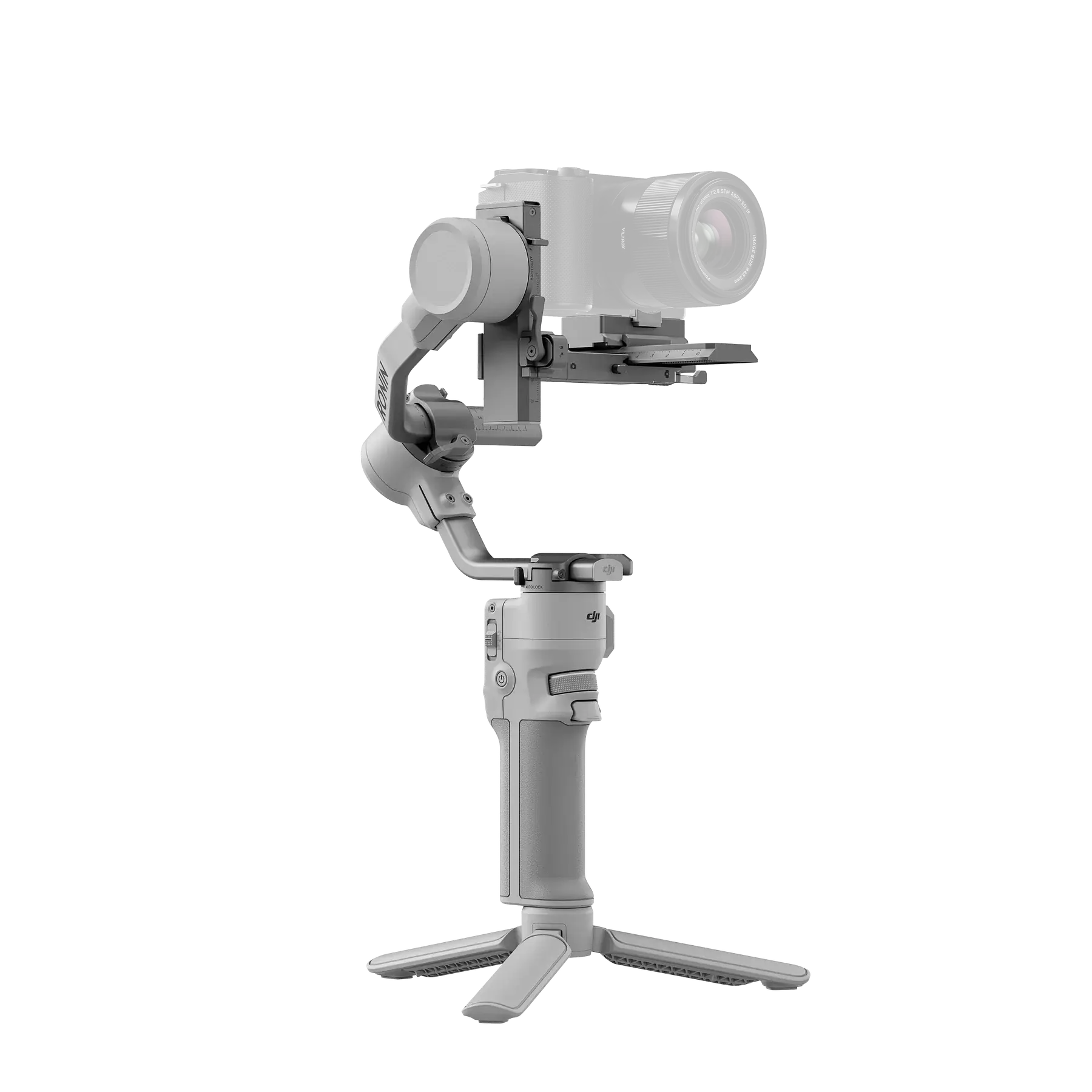 DJI RS 4 Mini camera rig from the front left