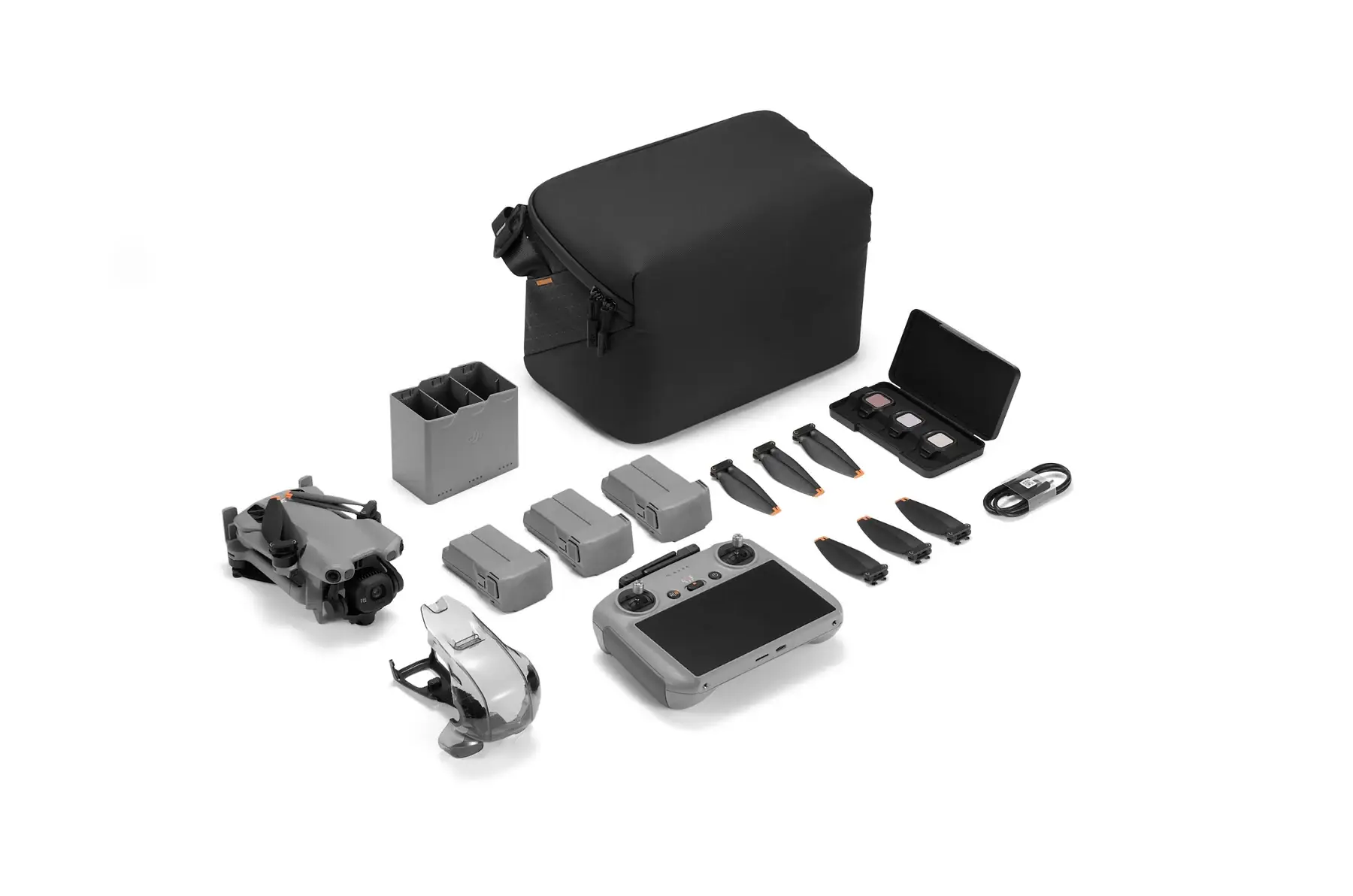 DJI Mini 5 Pro Fly More Combo with RC 2 package contents