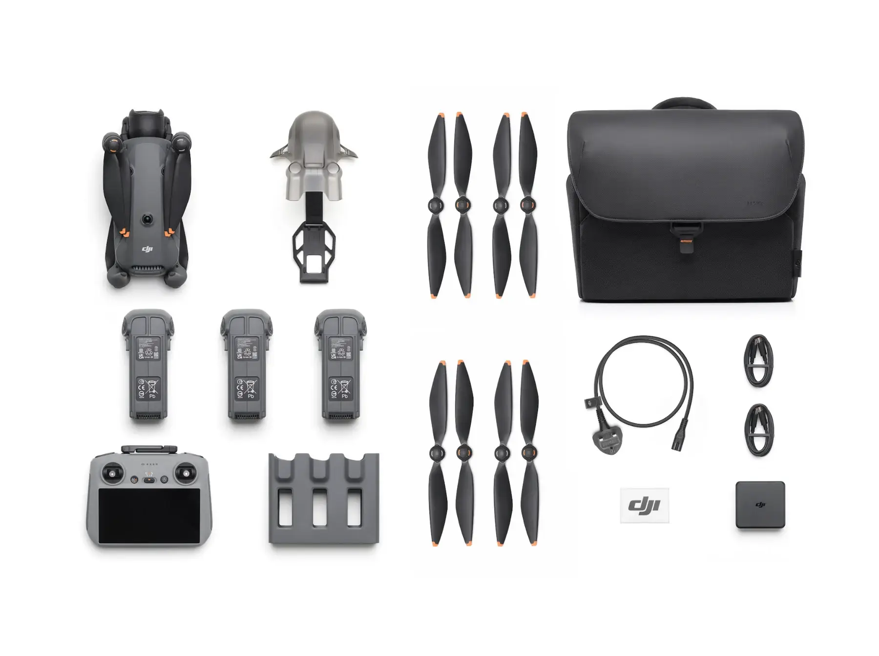 DJI Mavic 4 Pro Fly More Combo flat lay