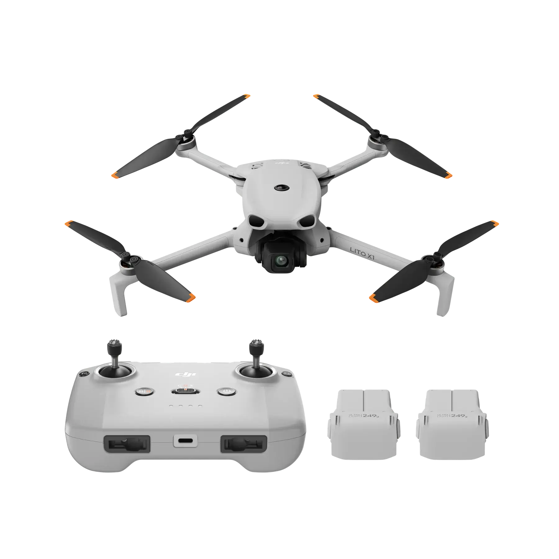 DJI Lito X1 Two-Battery Combo with RC-N3