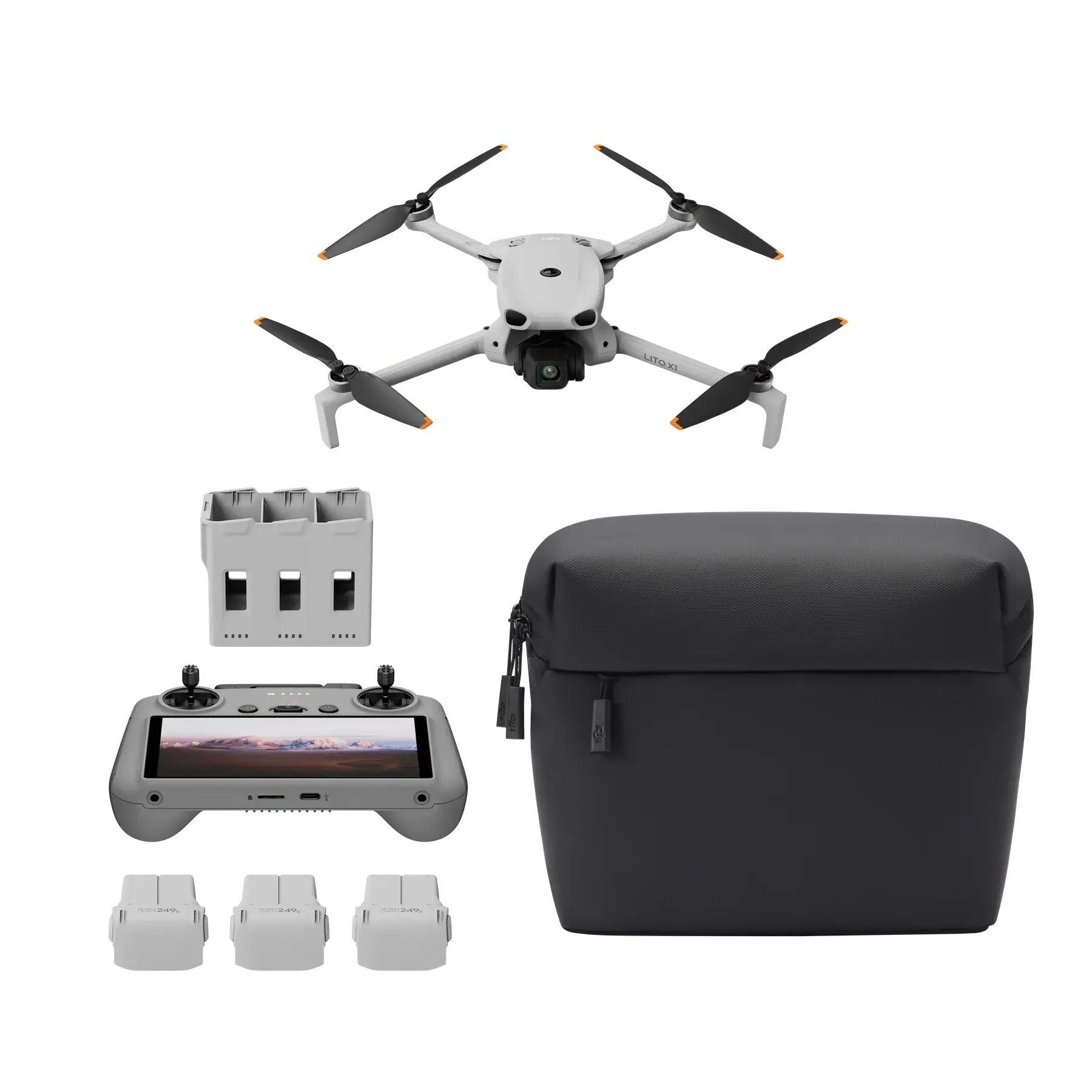 DJI Lito X1 Fly More Combo with DJI RC 2
