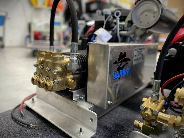 Bandit 10 gpm at 3500 psi Honda IGX800 With Comet Pump