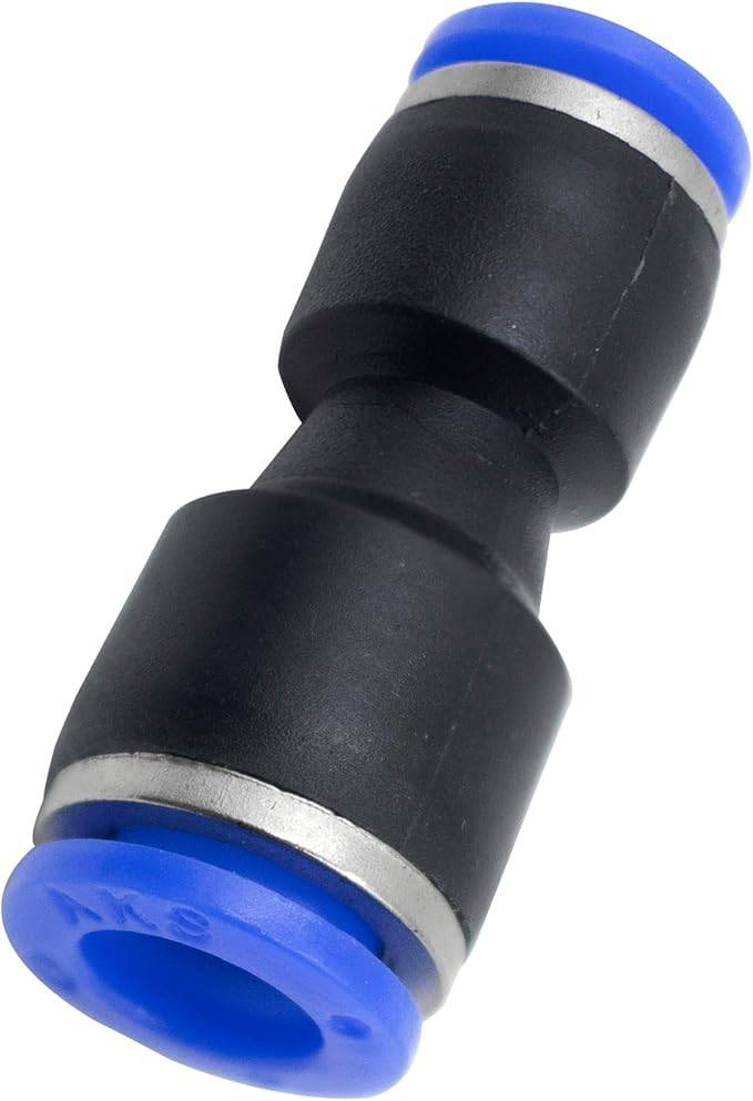 COUPLING STRAIGHT 10MM X 8MM PUSH FIT