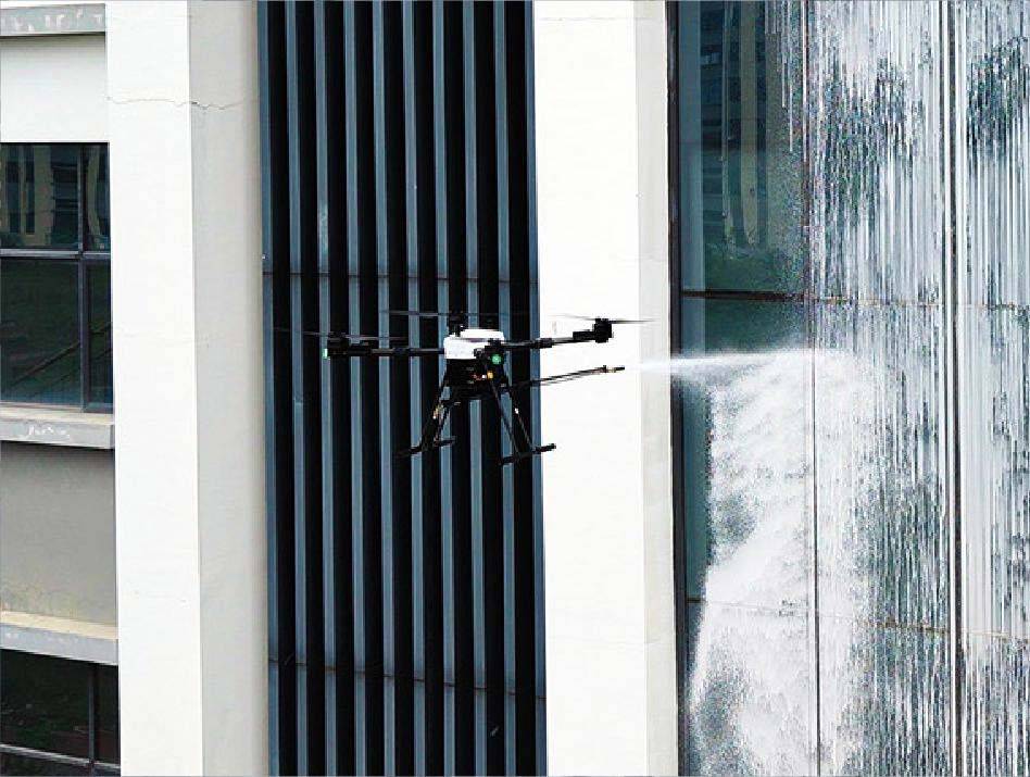 SkyFlow HoverWash HW-150 Tethered Washing Drone | Pressure Washing & Soft Washing product image 5