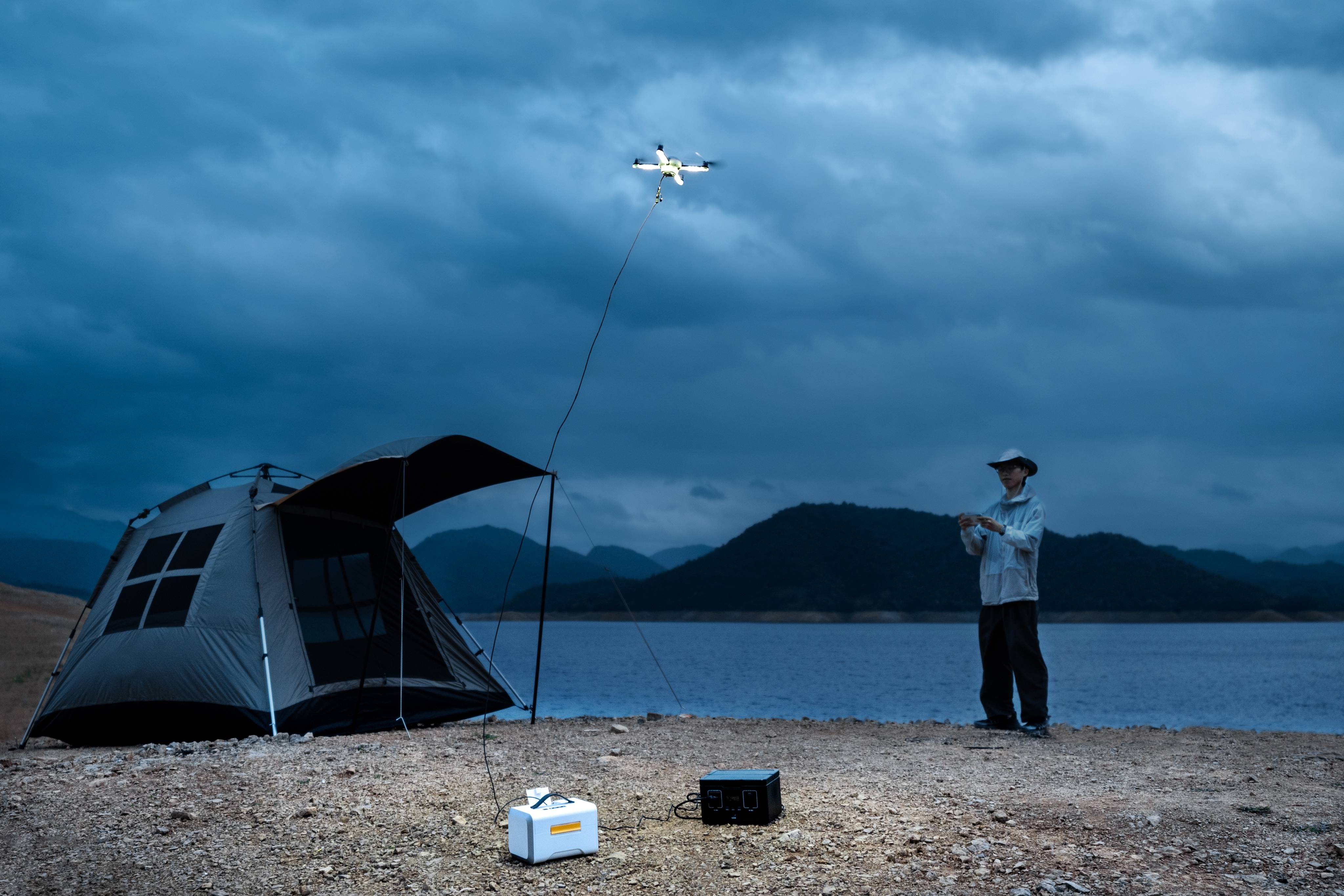 CZ10 Tethered Lighting Drone | Hover Light | Drone Camp Light product image 7