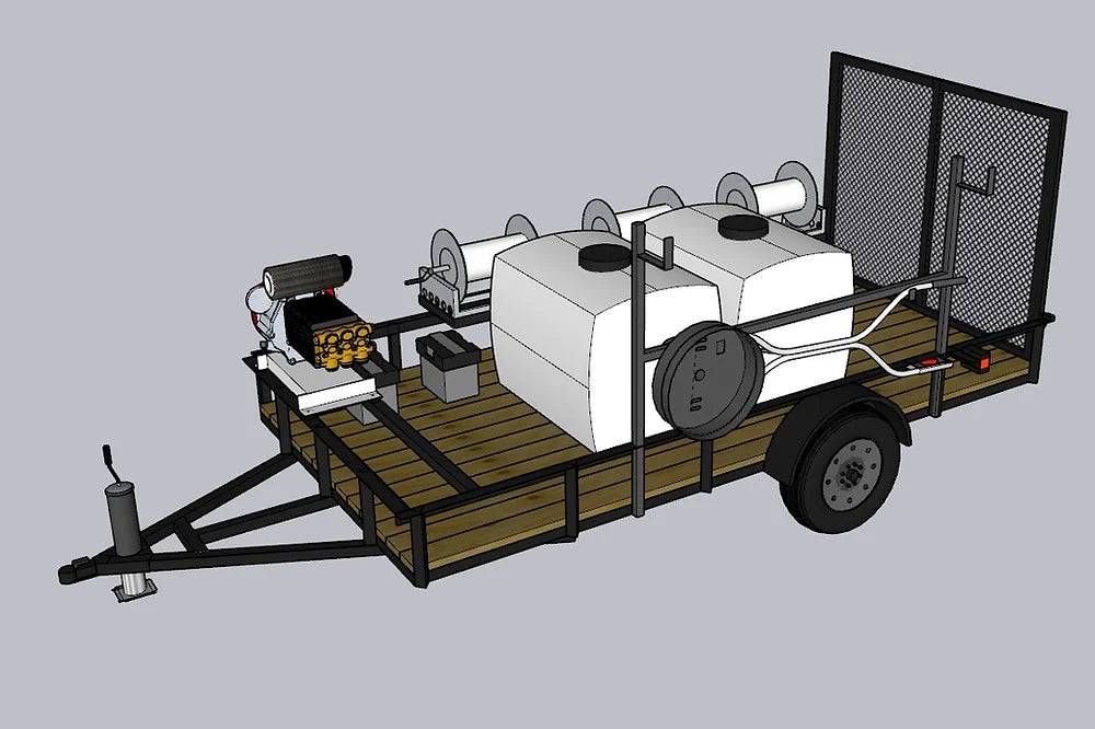 Custom Open Trailer Build