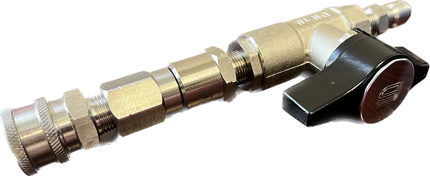 DN-10 Ball Valve and Mosmatic High Flow Swivel