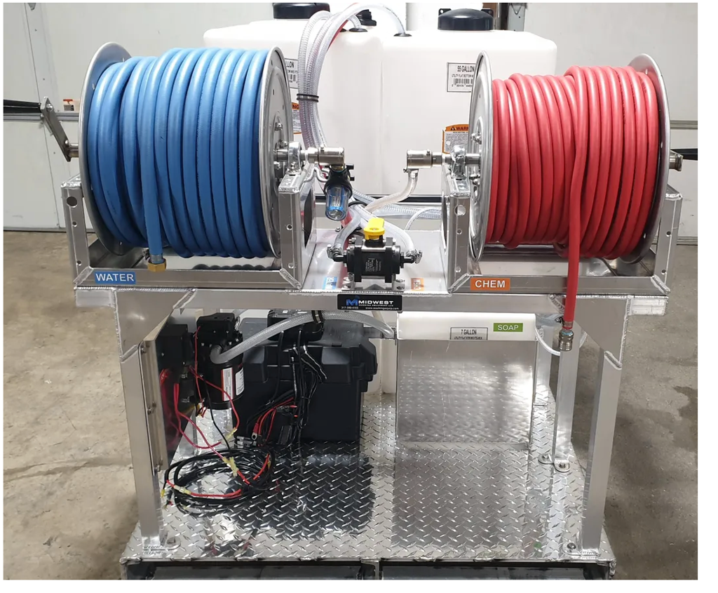 Cyclone Soft Wash Skid