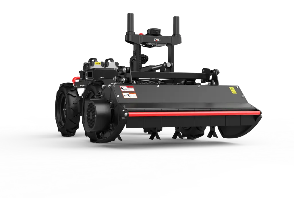 Tondeuse robotisée XAG RM80 avec plateau de coupe avant